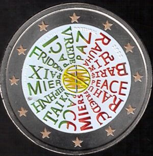 2023 Portogallo € 2 Pace Colore