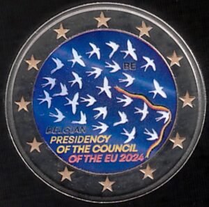 2024 Belgio € 2 Presidenza Colore