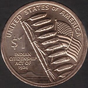USA DOLLARO NATIVI 2024 zecca D