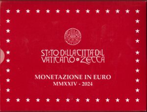 2024 Vaticano divisionale Stemma Fondo specchio