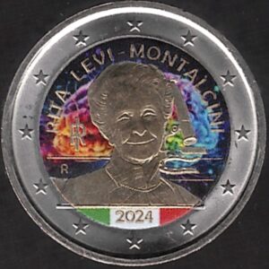 2024 Italia € 2 Rita Levi Montalcini Colore