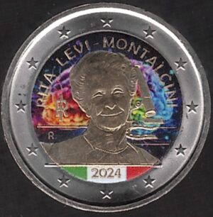 2024 Italia € 2 Rita Levi Montalcini Colore
