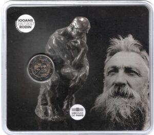 2017 Francia 2€ Rodin in blister