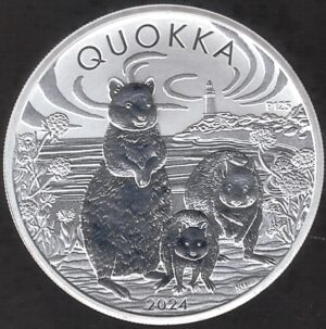 2024 Australia 1 oncia Quokka