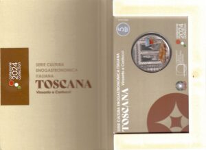 2024 Italia € 5 Toscana Vinsanto e cantucci - immagine 2