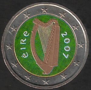 2007 Irlanda € 2 Colore