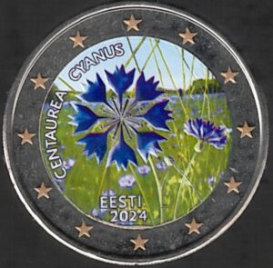 2024 Estonia € 2 Fiordaliso Colore