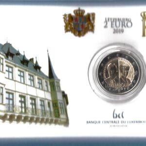 2019 Lussemburgo € 2 Ascesa GRDessa Card B.U.