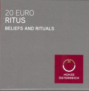 2025 Austria € 20 Credenze e rituali Fondo Specchio