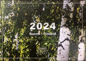 2024 Finlandia € 2 Elezioni e Democrazia + € 2 Architetturra Fondo Specchio