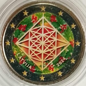 2024 Lettonia € 2 Puzuris Colore