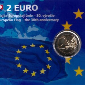2015 Slovacchia € 2 Bandiera Card