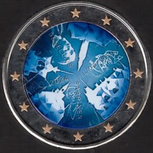 2024 Finlandia € 2 Architettura Colore