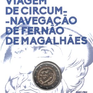 2019 Portogallo € 2 Magellano Card