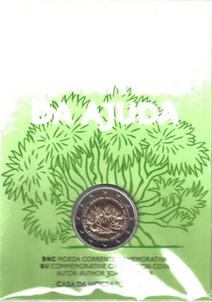 2018 Portogallo € 2 Orto botanico Card