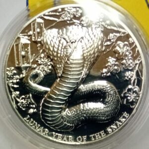 2025 Pitcairn Island 1 oncia Serpente