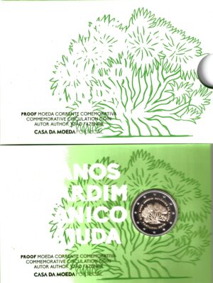2018 Portogallo € 2 Orto botanico Fondo specchio