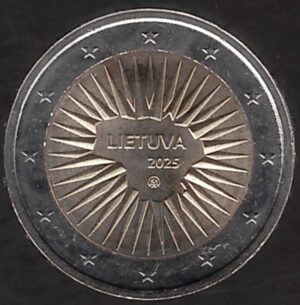 2025 Lituania € 2 Difesa Nazionale