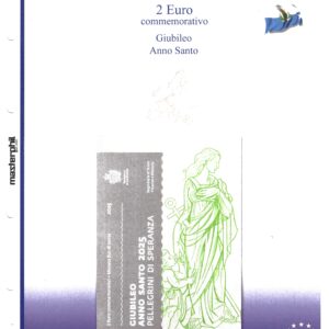 2025 San Marino € 2 Giubileo Aggiornamento Masterphil