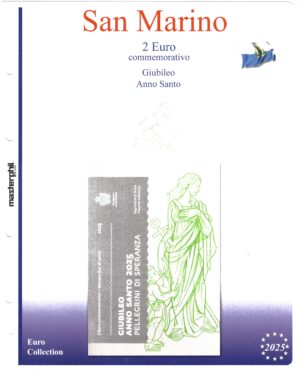 2025 San Marino € 2 Giubileo Aggiornamento Masterphil