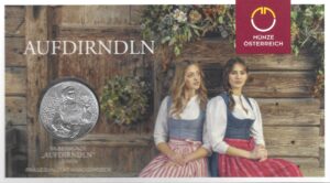 2025 Austria € 10 Arg Tradizioni Folder