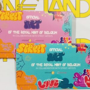 2025 Belgio € 2,50 Street Art Card due versioni