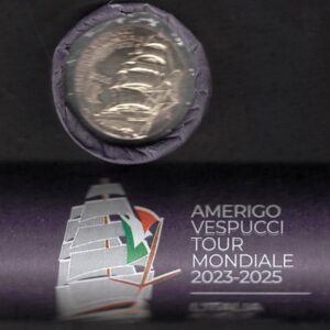 2025 Italia € 2 Vespucci Rotolino IPZS