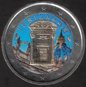 2025 Italia € 2 Giubileo colore