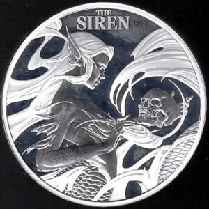 2025 Niue 1 oncia Sirena