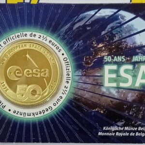 2025 Belgio € 2,50 ESA Card versione casuale