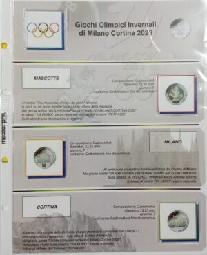 2025 Italia 0,25 cent Olimpiadi Aggiornamento Masterphil