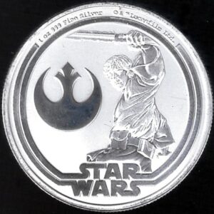 2025 Niue 1 oncia Star Wars - Luke Skywalker