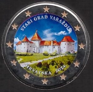 2024 Croazia € 2 Varazdin Colore