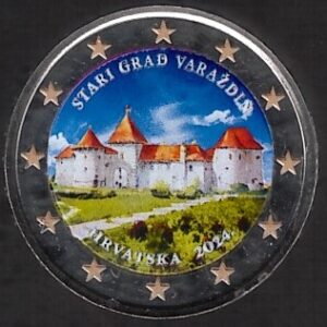 2024 Croazia € 2 Varazdin Colore