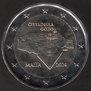 2024 Malta € 2 Cittadella di Gozo