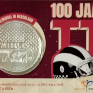 2025 Olanda € 5 Card Circuito di Assen