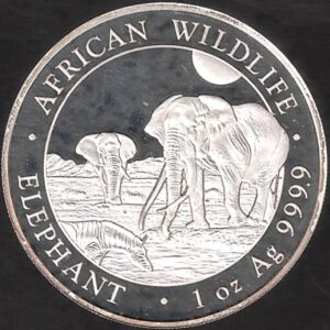 2026 Somalia 1 Oncia Elefante